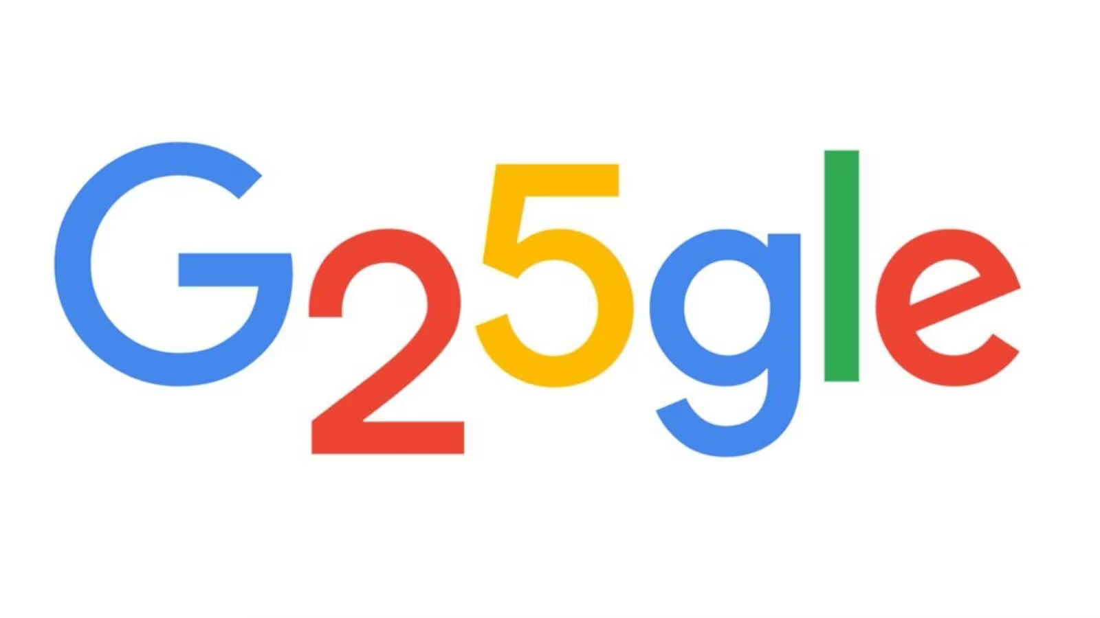 Google 25 Years