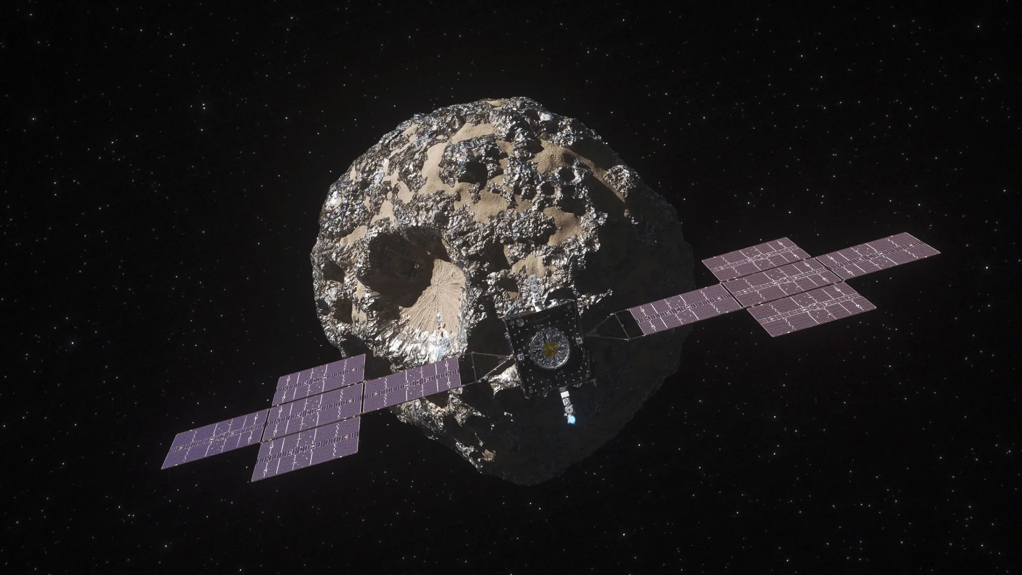 NASA SpaceX Asteroid Psyche Mission