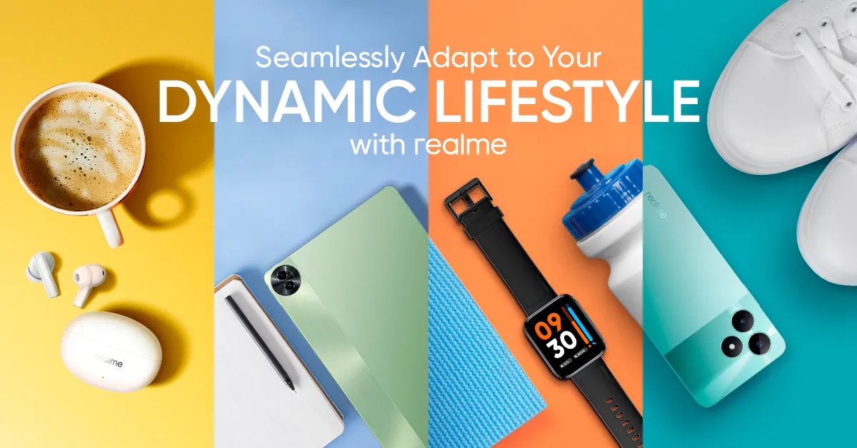 realme introduces new devices this month.