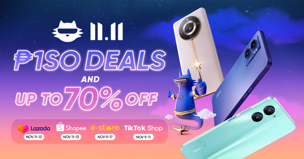 realme 1 peso deal, the biggest sale