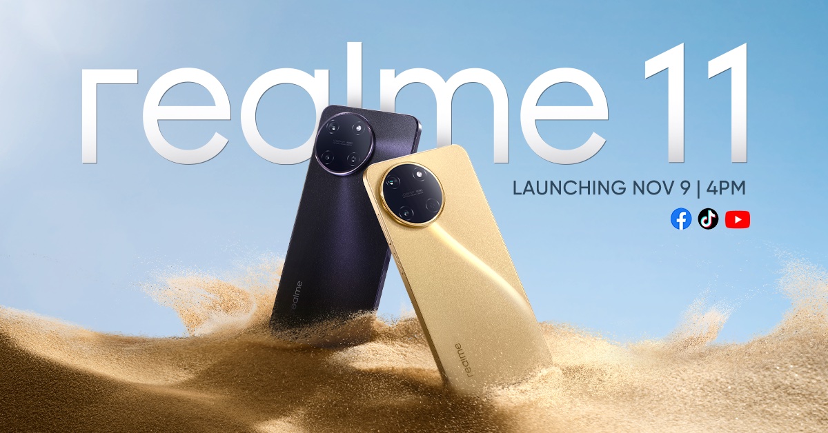 realme 11 now available.