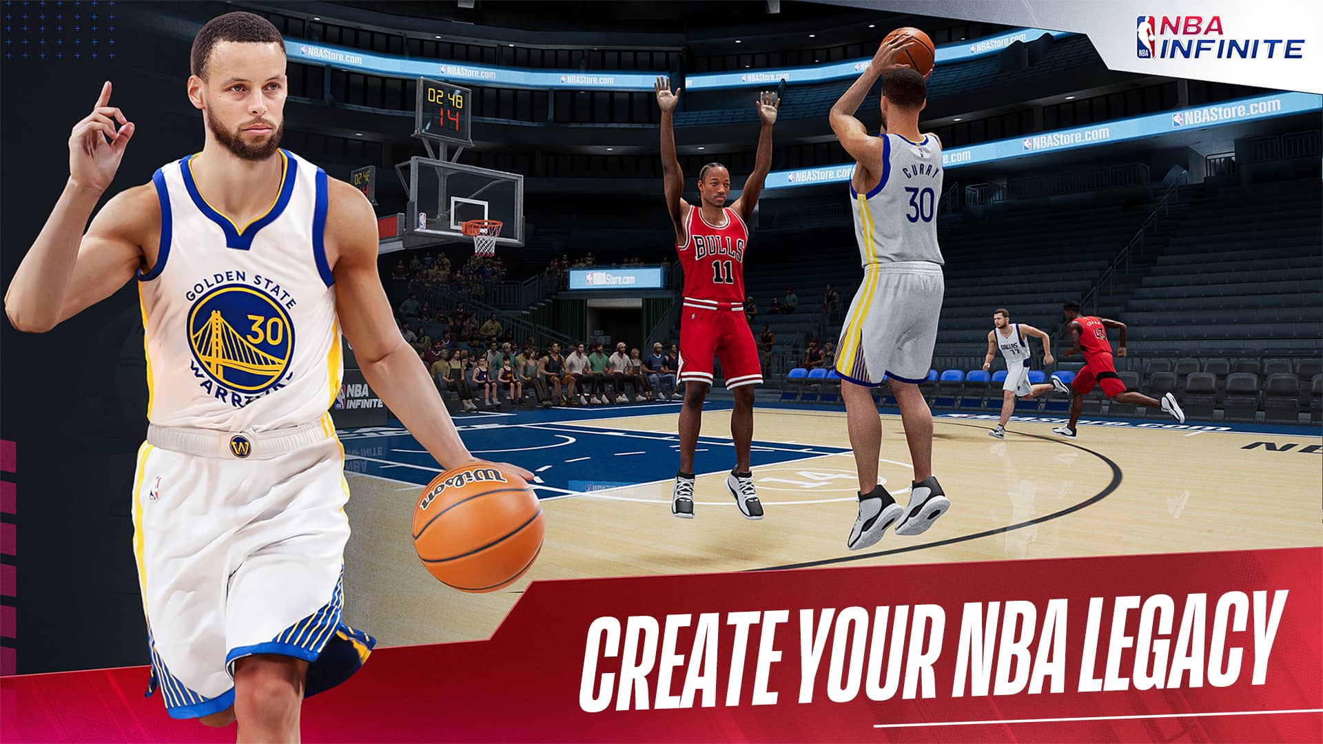 NBA INFINITE screenshot.