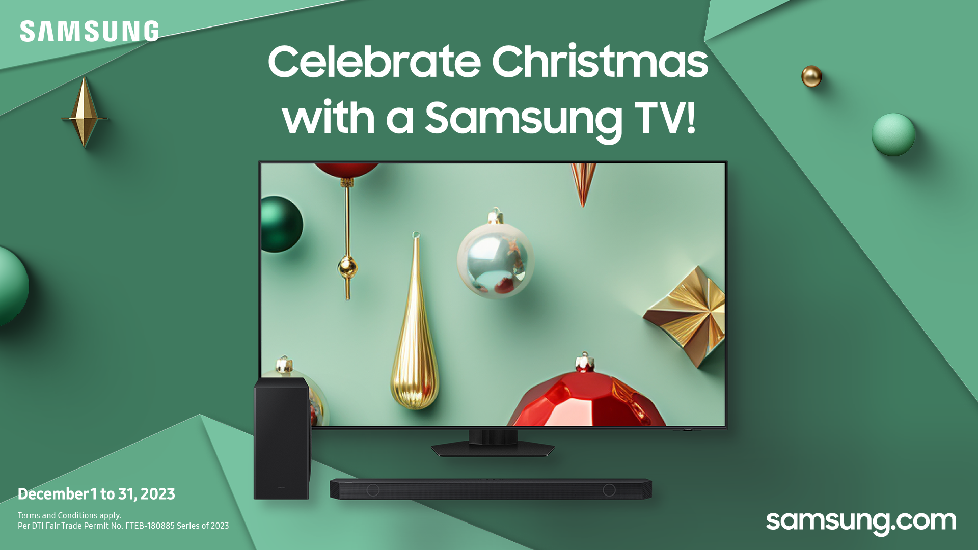 Samsung Christmas TV Sale