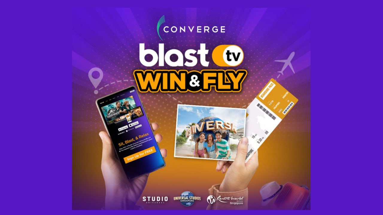 Converge-BlastTV promotion.