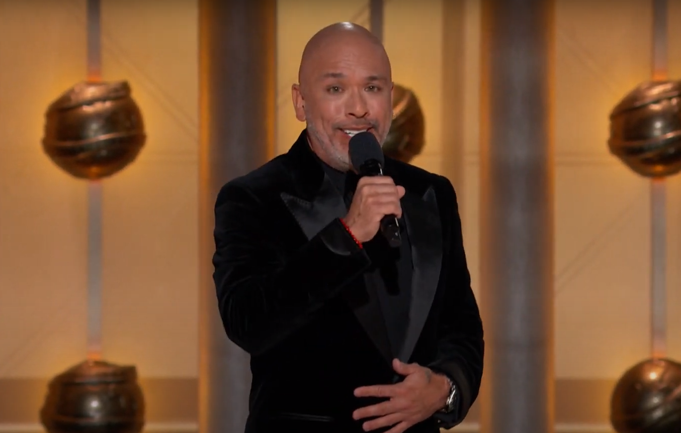 Jo koy at Golden Globes.