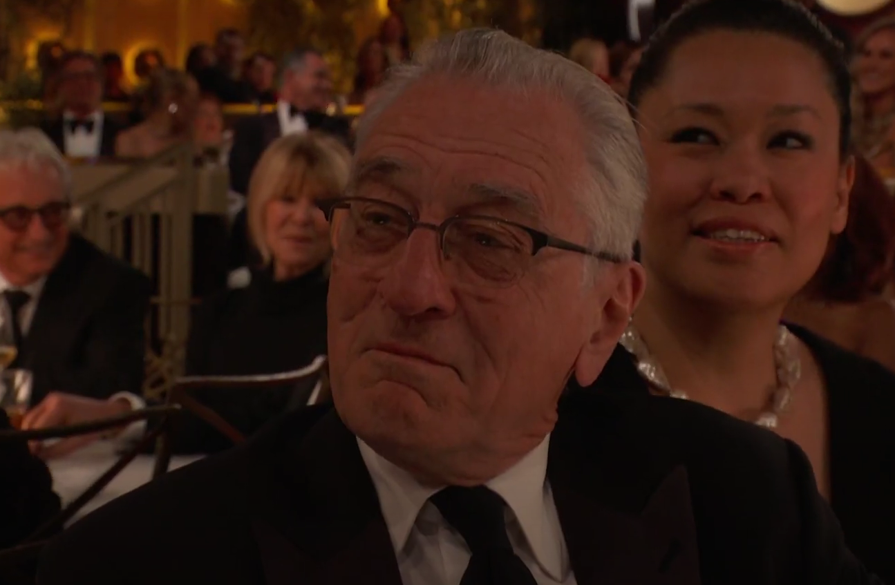 Robert De Niro at Golden Globes