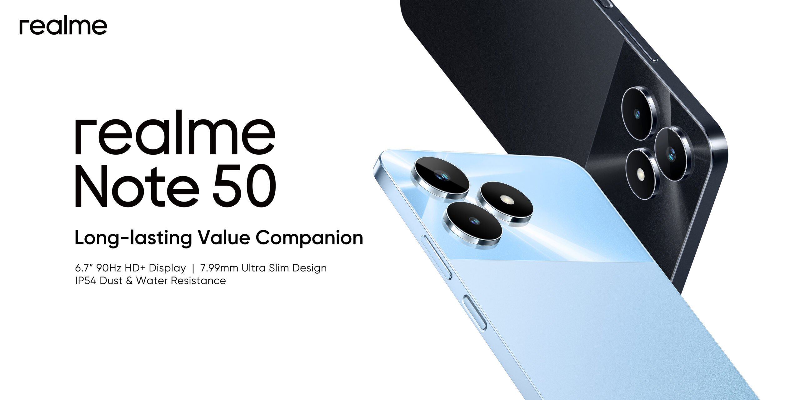 realme Note 50 arrives in the Philippines.
