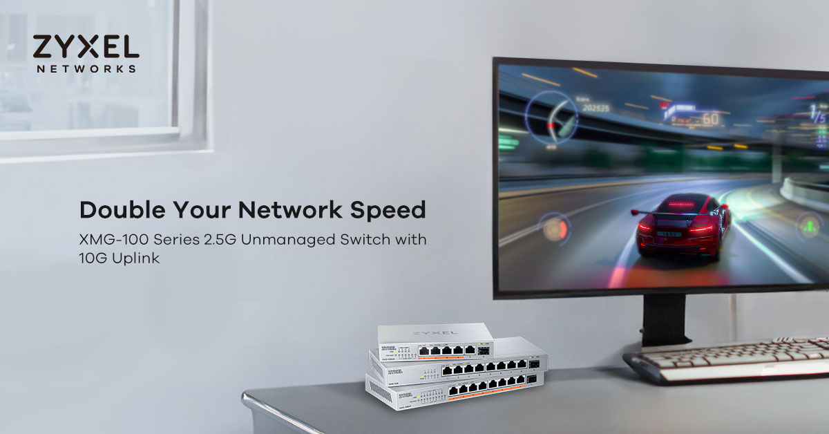 Zyxel Networks unveils plug-n-play 2.5G switch 