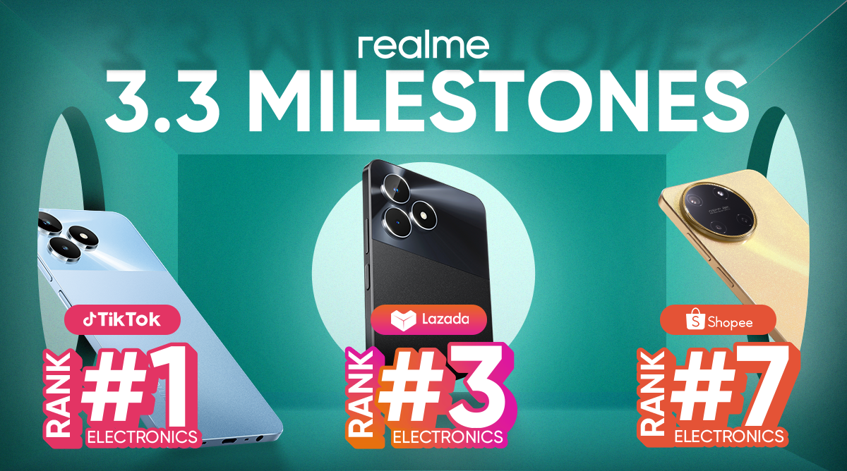 realme 3.3 sale