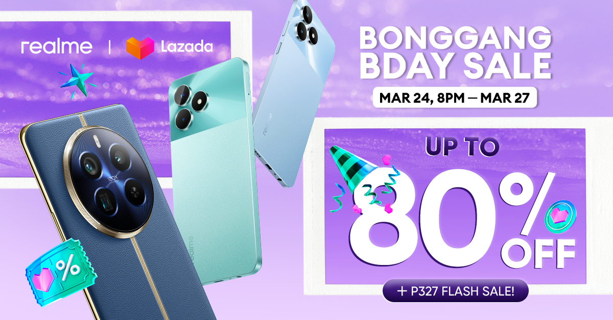 realme Lazada Birthday Sale