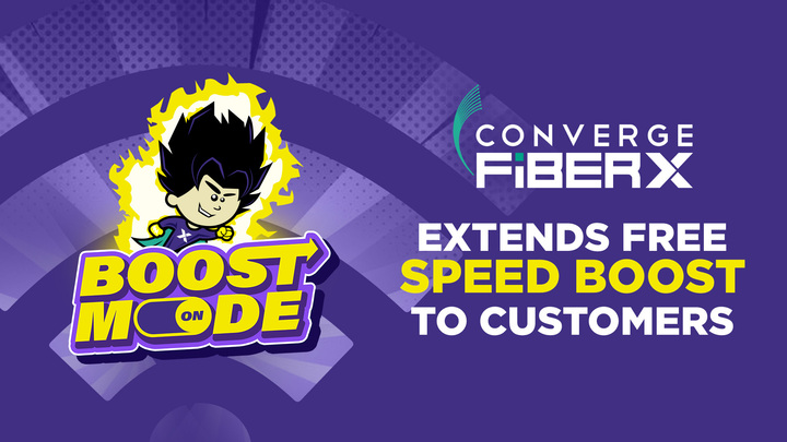 Coverge FiberX extends free speed boost