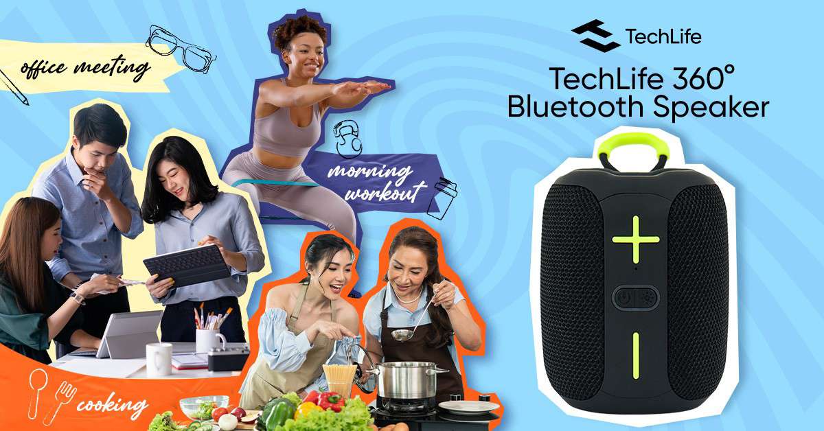 TechLife 360 Bluetooth Speaker