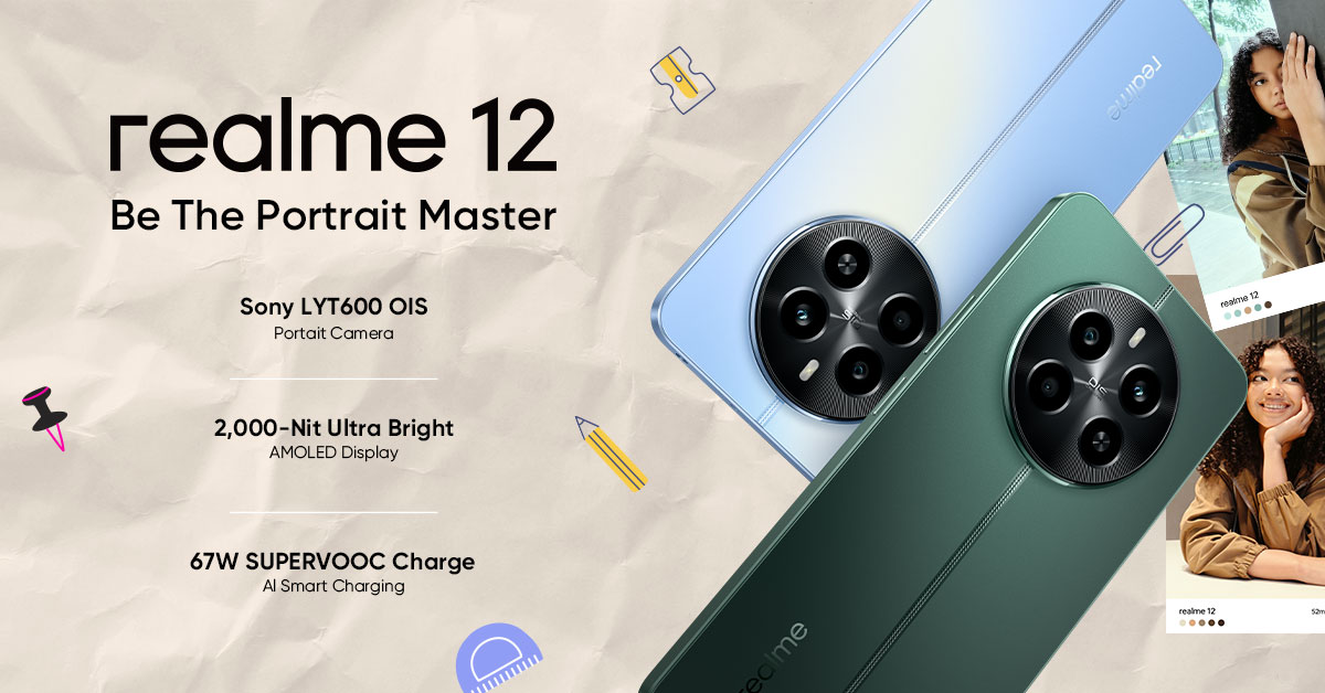 realme 12 final installment.