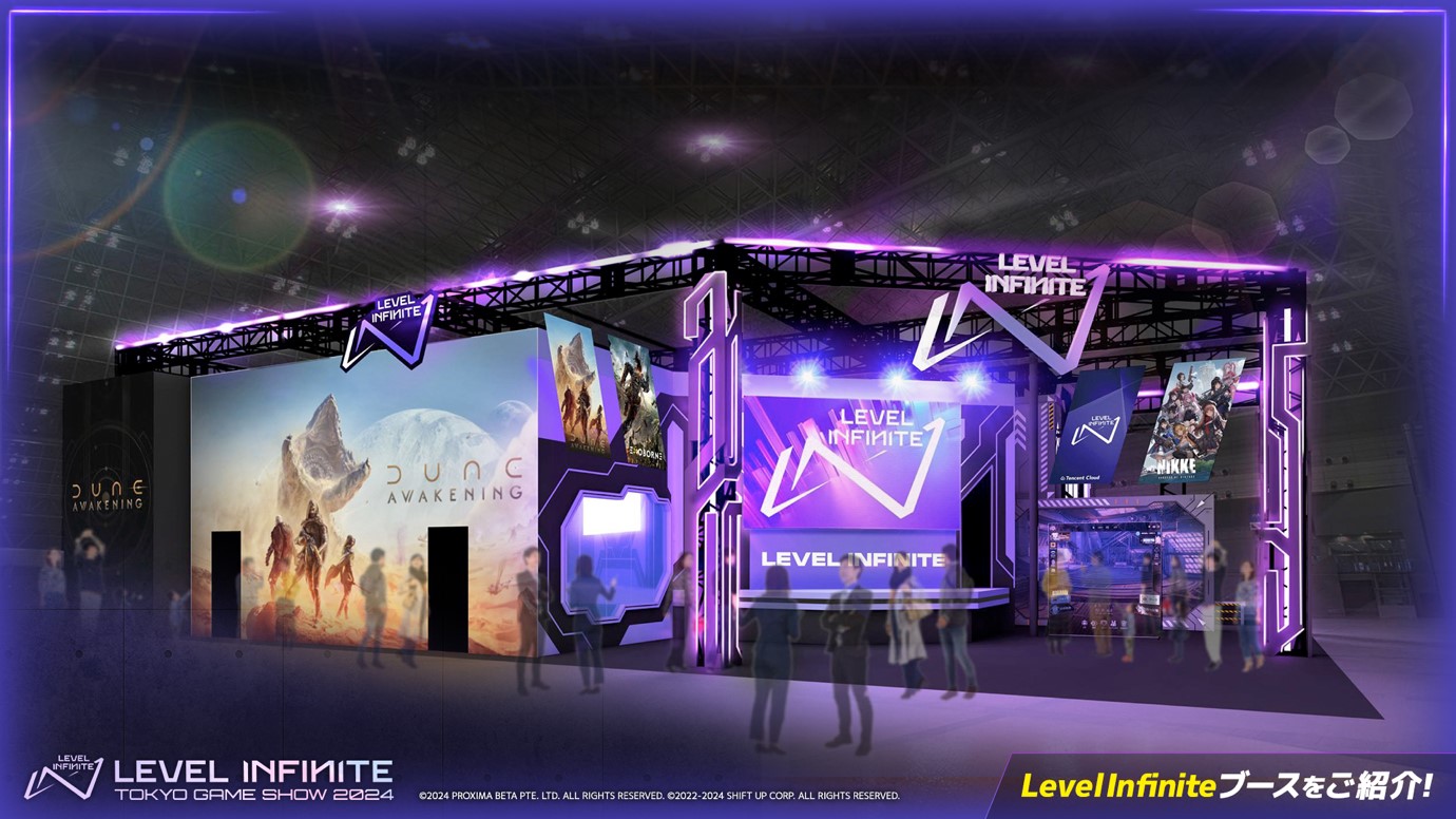 Level Infinite Game Booth