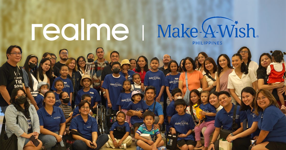 realme and make a wish collaboration