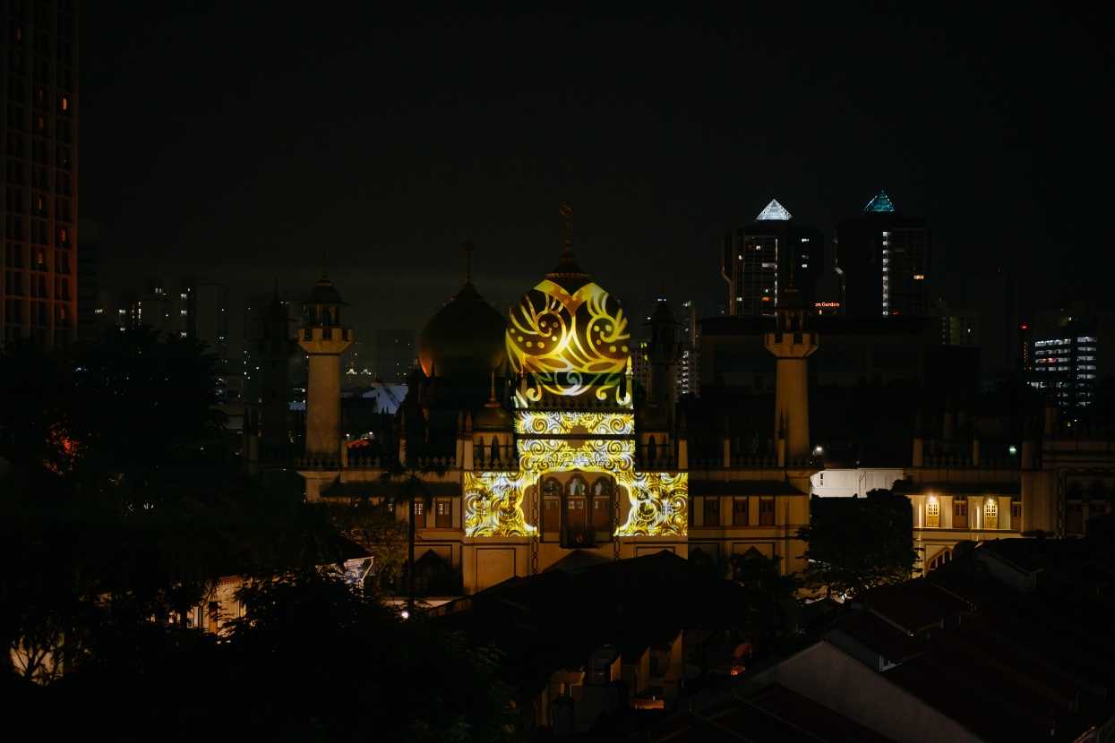 Sultan Mosque Light Show 2024 