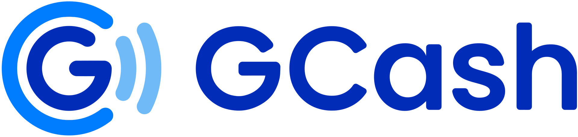 The official logo of GCash/