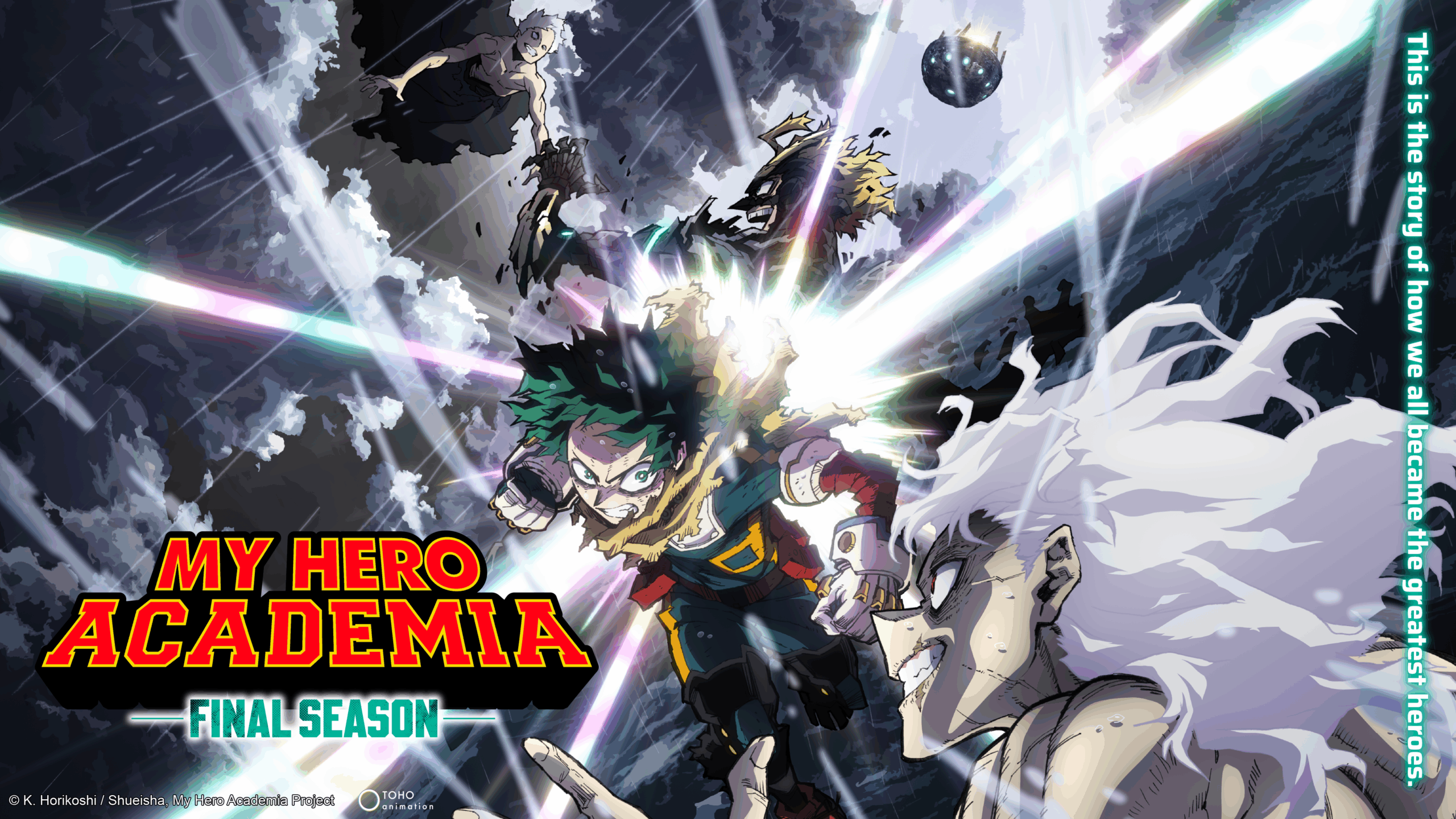 My Hero Academia Final Season Key Art