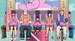 Sakamoto Days Theme Park Ride