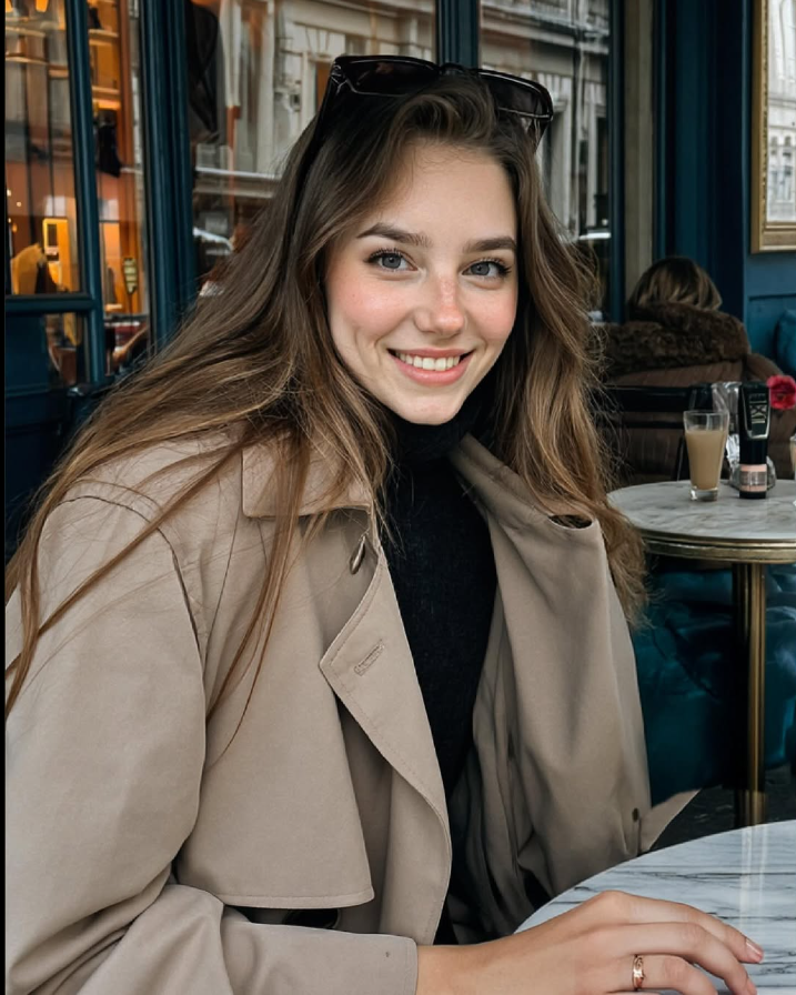 Tilly Norwood, an AI character in a French cafe. 